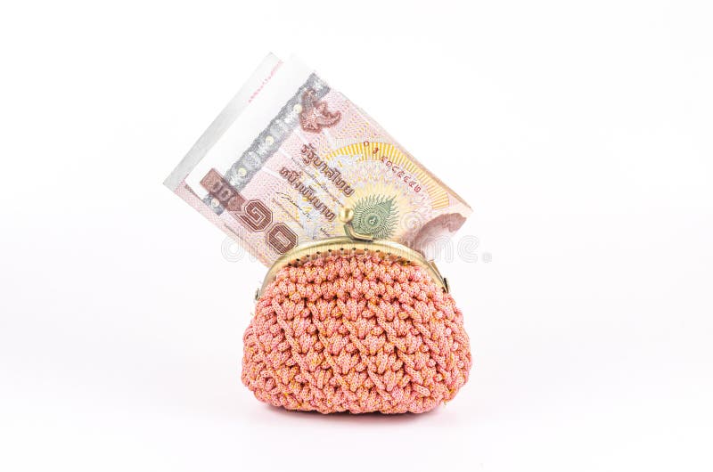 Download Rolka Tajlandzki Banknot W Portflu Obraz Stock - Obraz złożonej z dokument, równowaga: 53787629