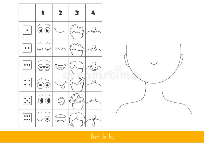 Drawing Games for Kids : Roll the Dice Drawing Game - How to Draw Step by  Step Drawing Tutorials