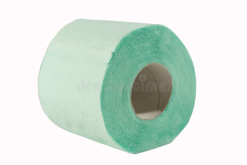 Roll Of Green Toilet Paper Picture. Image 6509755