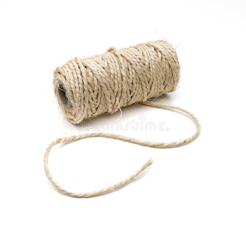 Roll of thick string stock image. Image of rope, thick - 12868777