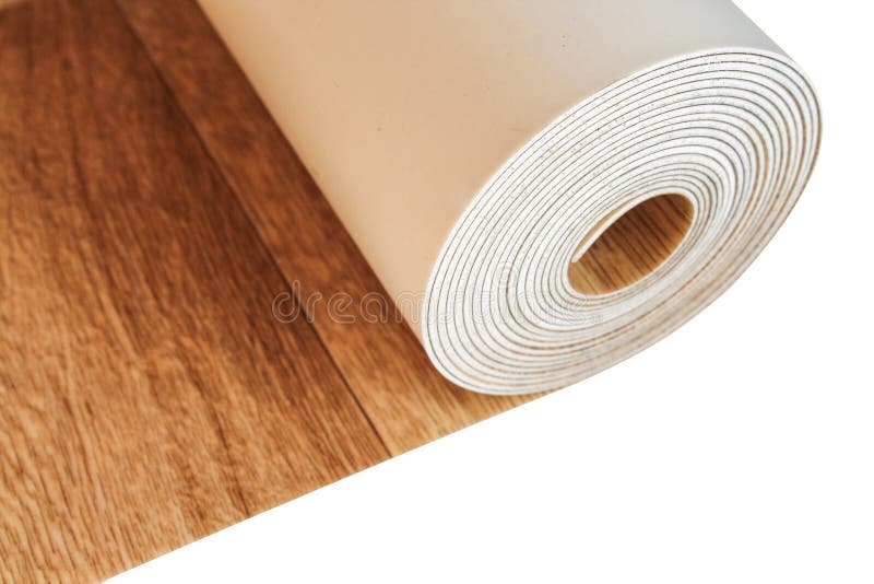 Linoleum on a White Background Stock Photo - Image of background ...