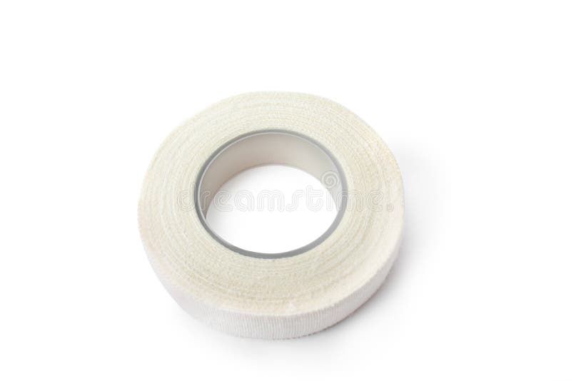 Roll of medical sticking plaster