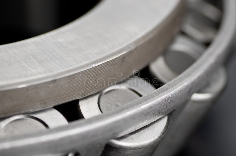 Roll Pin Bearing Macro Closeup