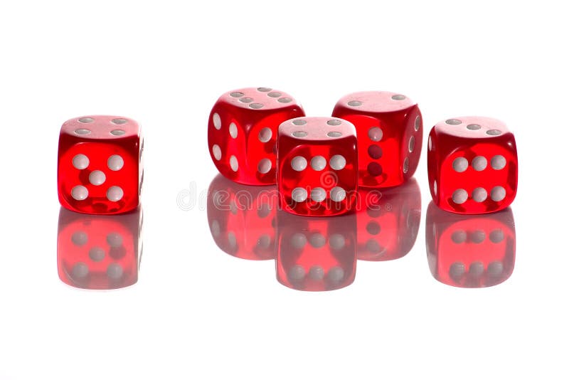 Roll red dice 23446