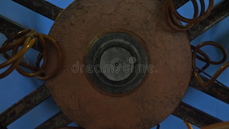 Roll threading coil pipe. Manufacture of plastic water pipes factory. Process of making plastic tubes on the machine royalty free stock photography