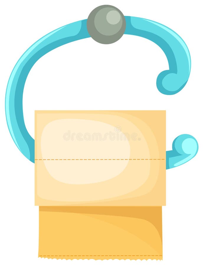 Roll of paper icon cartoon style Royalty Free Vector Image