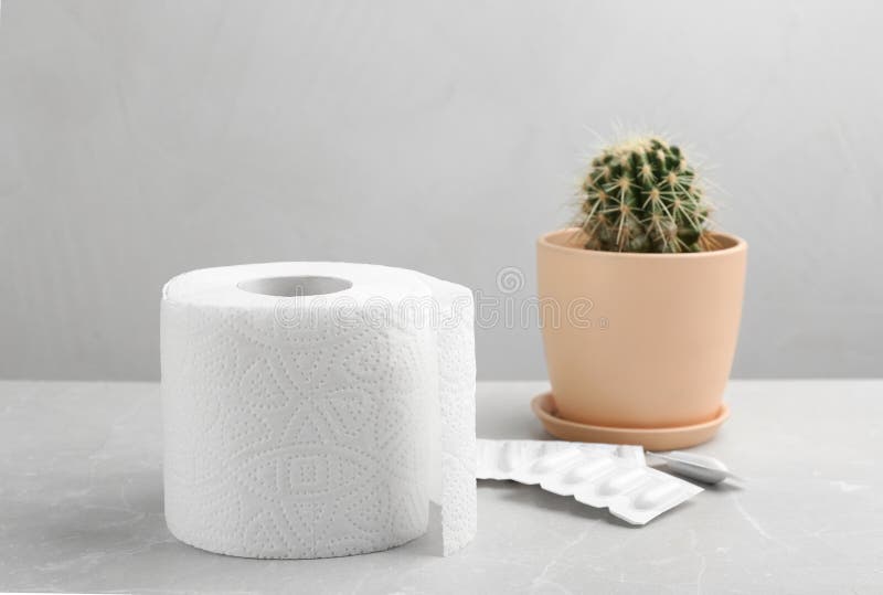 Roll Of Toilet Paper Suppositories And Cactus Hemorrhoid Problems