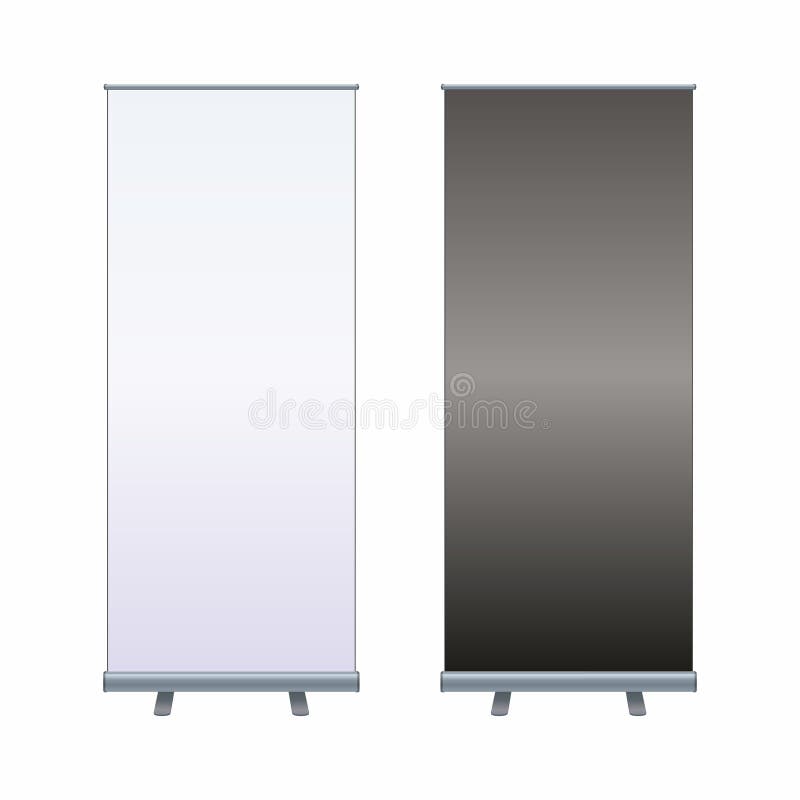 Download Free Pop Up Stand Exhibition Mock Up Stock Illustration Illustration Of Blank Brand 96119880 PSD Mockup Template