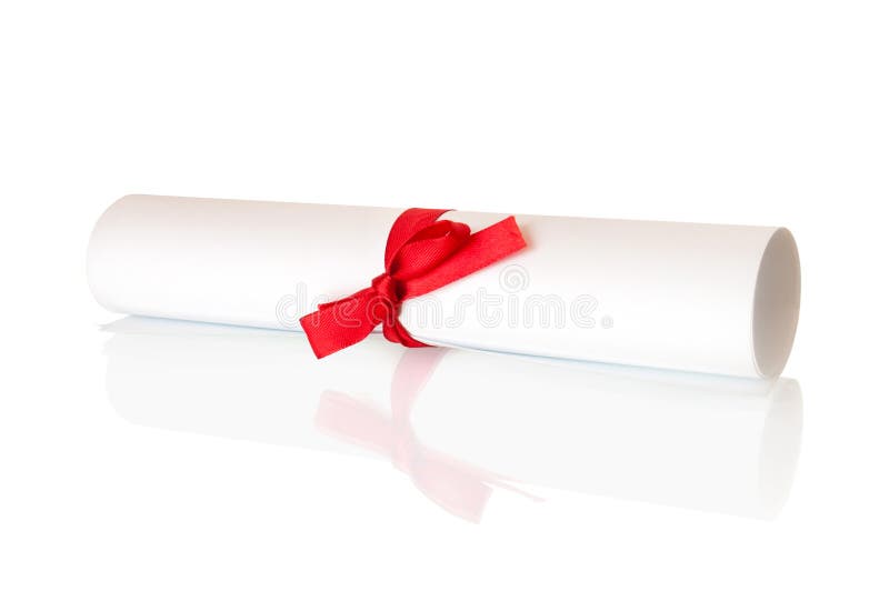 Parchment roll stock image. Image of object, document - 19838533