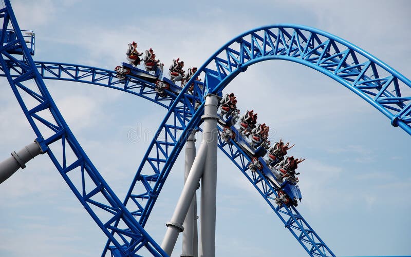 Roller Coaster royalty free stock photography