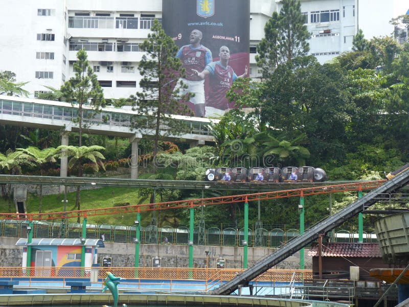 Roller Coaster editorial photo. Image of coaster, tree 218922816