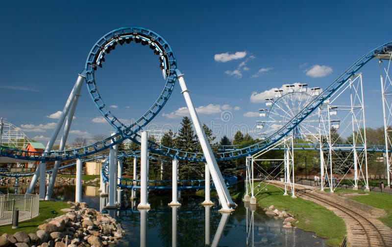 Roller coaster del bucle Roller coaster del bucle