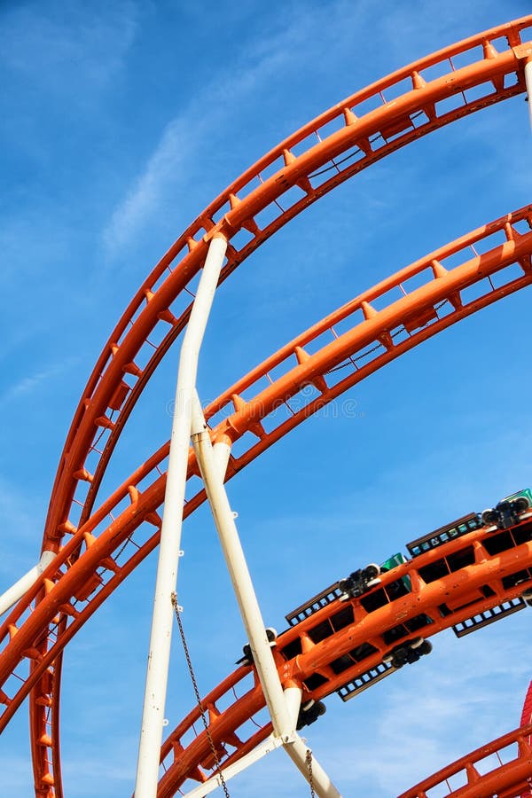 Roller coaster stock photo. Image of vacation, roller 51340222