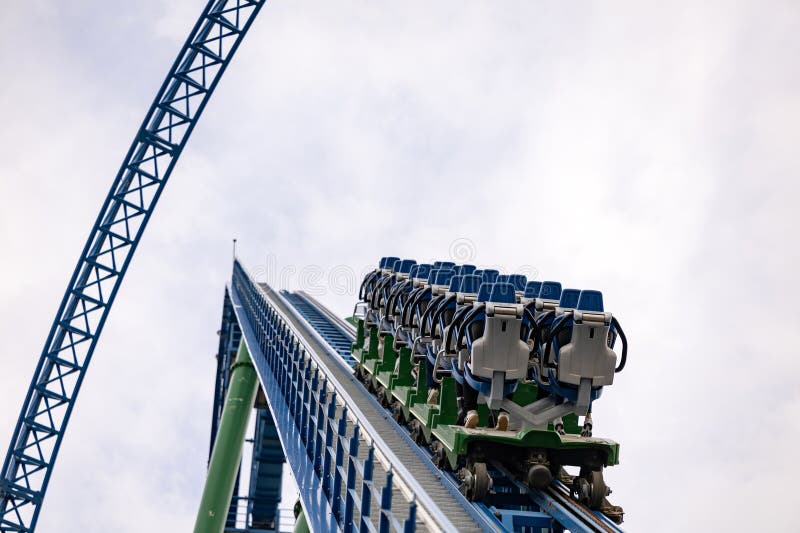 Roller coaster royalty free stock images