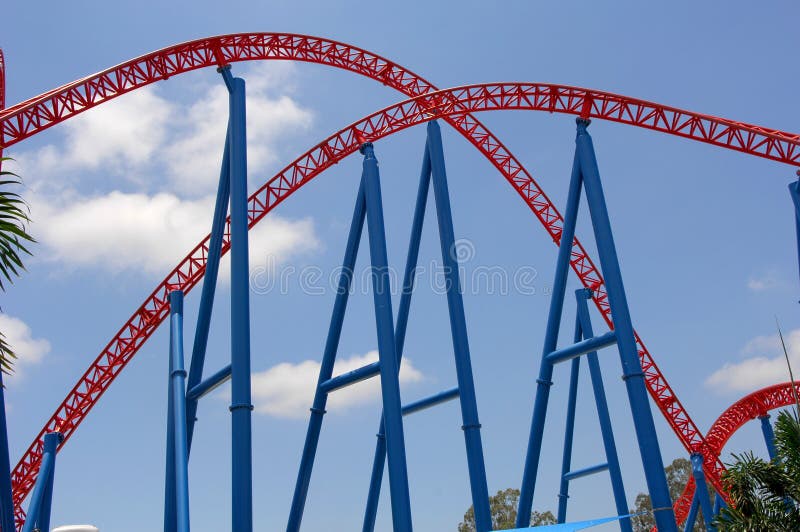 Roller Coaster Ride Picture. Image 8011736