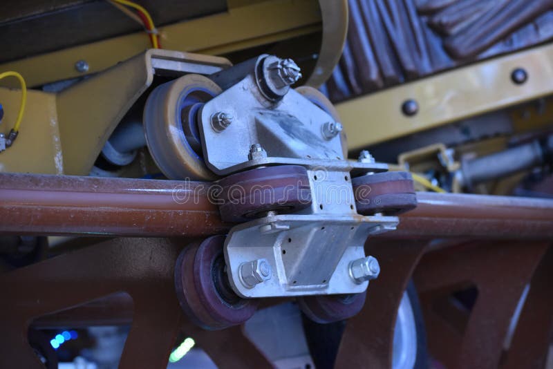 Roller Coaster Wheels stock photo. Image of outdoor, summer 75883250