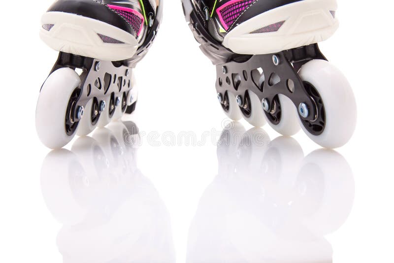 Roller skates stock image. Image of equipment, speed 127398039