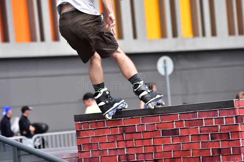 extreme rollerblading