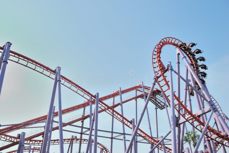 Rollercoaster in thailand