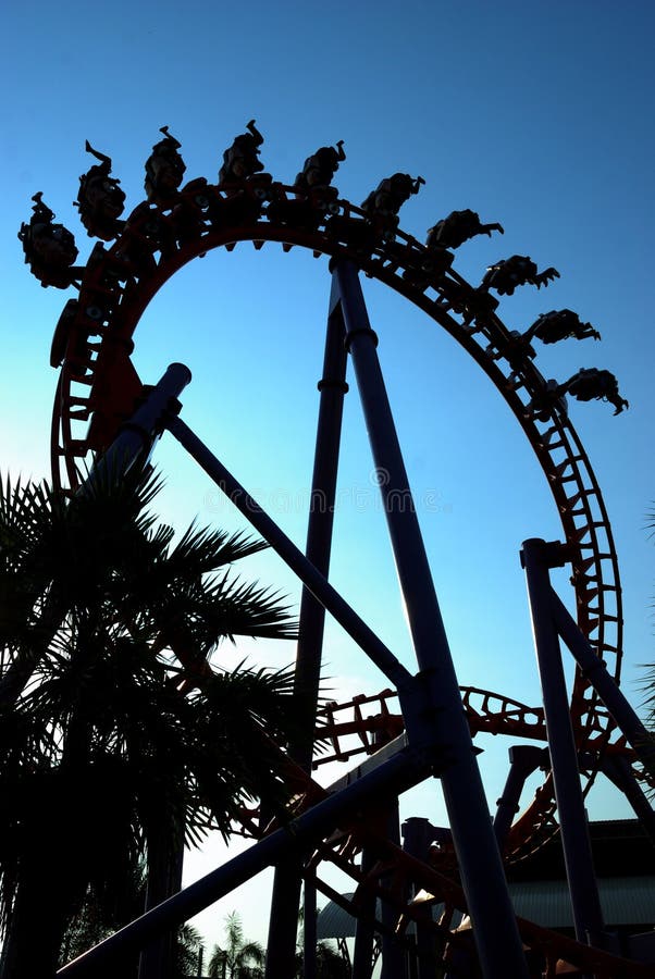 Rollercoaster in thailand