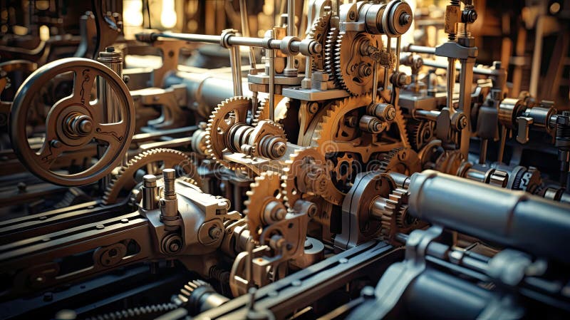 Rollers machine stock illustration