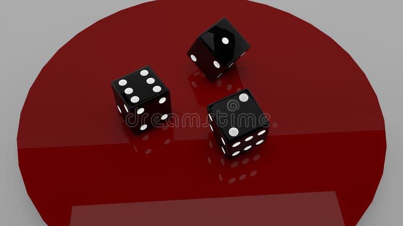 Rolling the Dice realistic 3d