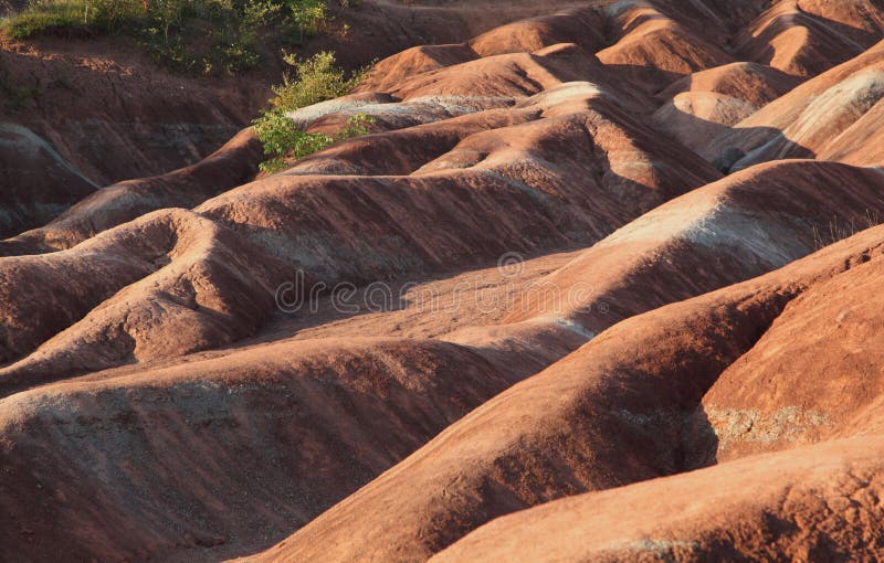 Rolling hills of Cheltenham Badlands