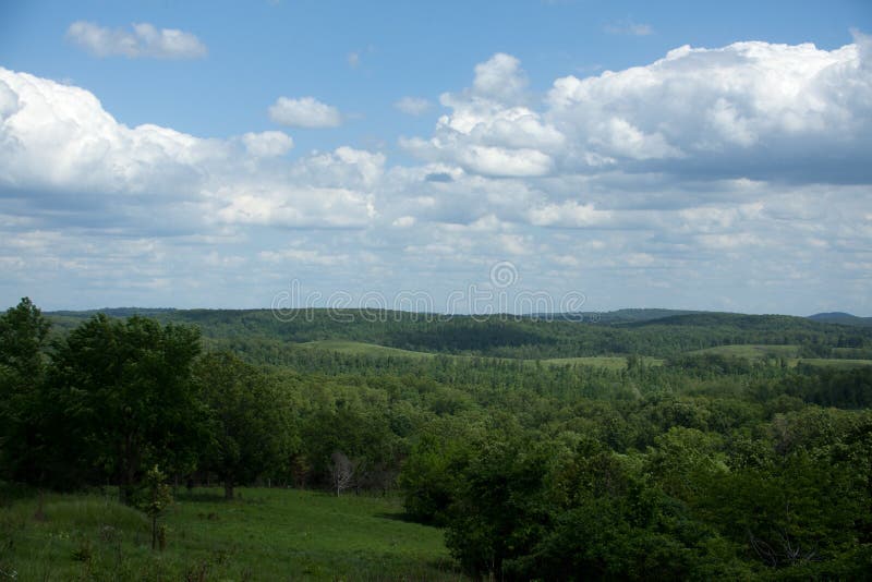 Rolling Hills stock photo. Image of nature, green, landscape 54021688