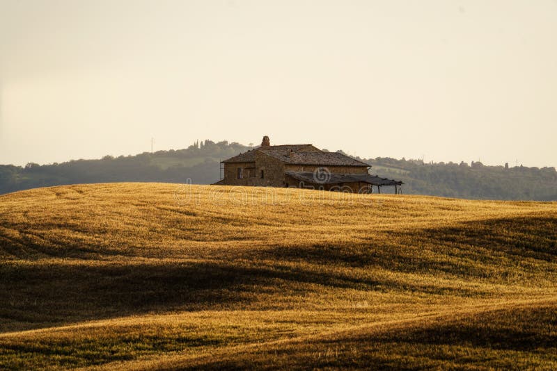 Rolling Hills in Tuscany, Italy Taken in May 2022 Stock Image Image of background, idyllic