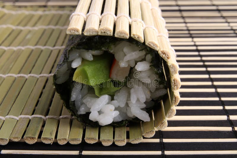 416 Bamboo Sushi Rolling Mat Stock Photos - Free & Royalty-Free