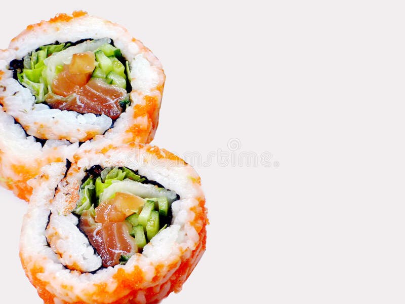 Rolls del sushi imágenes de archivo libres de regalías Rolls del sushi imágenes de archivo libres de regalías