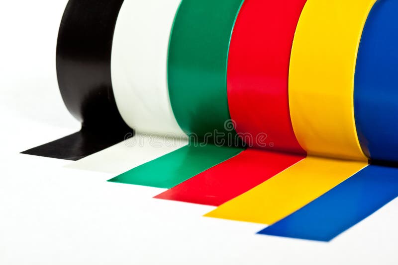 Rolls of insulation adhesive tape