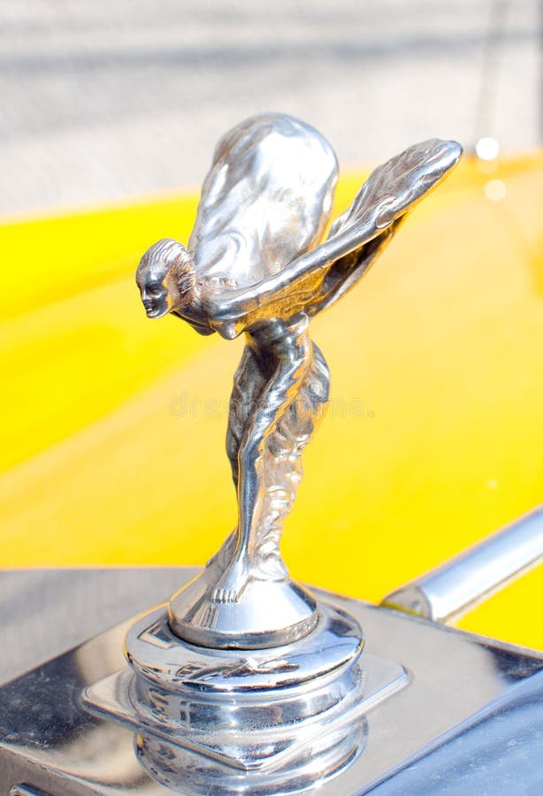 Rolls-Royce - L'Esprit d'Extase images libres de droits