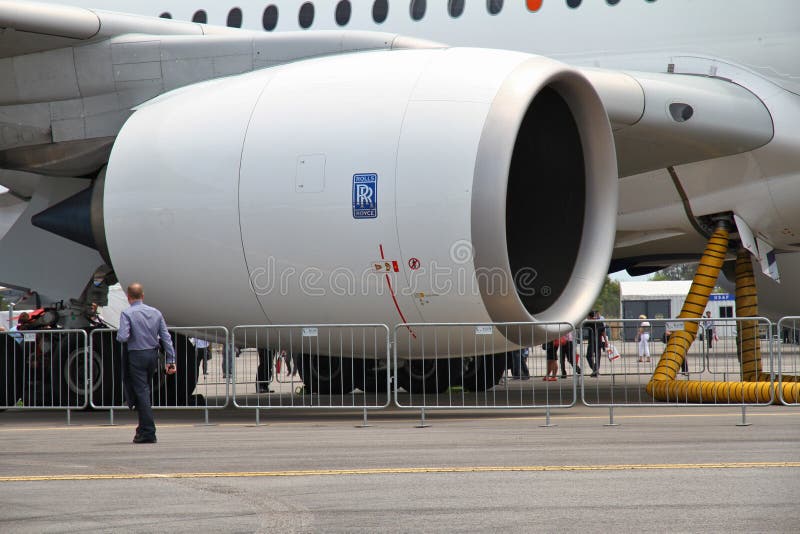 Rolls Royce Trent XWB-84 images libres de droits