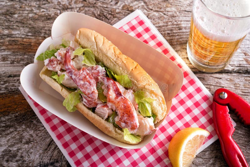 Lobster Roll fotografia de stock royalty free