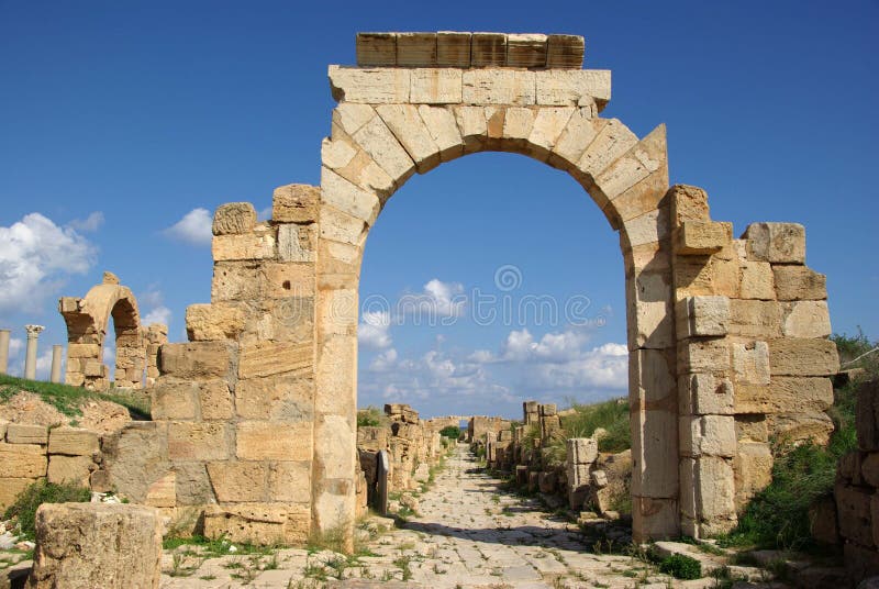 Roman arch, Libya