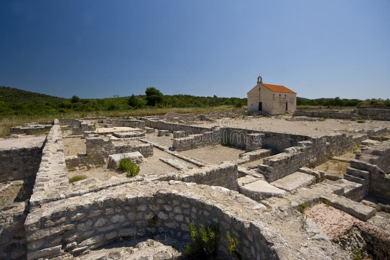 Roman archeological site