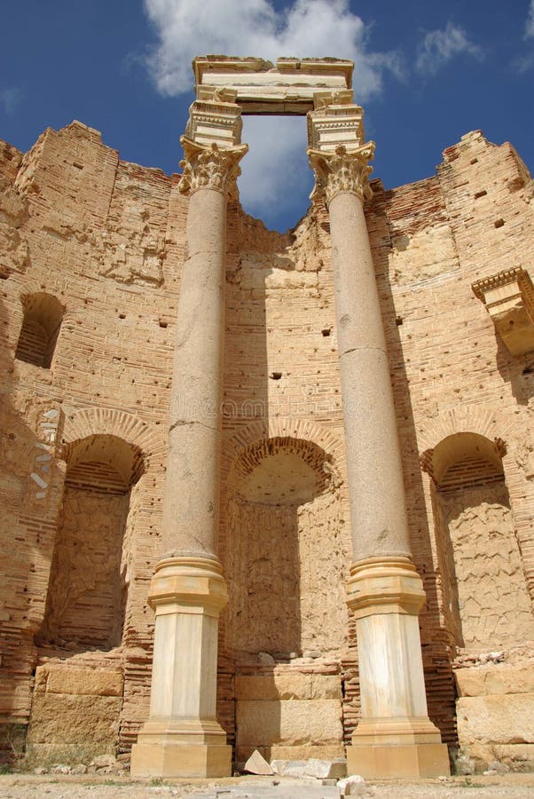 Roman basilica, Libya