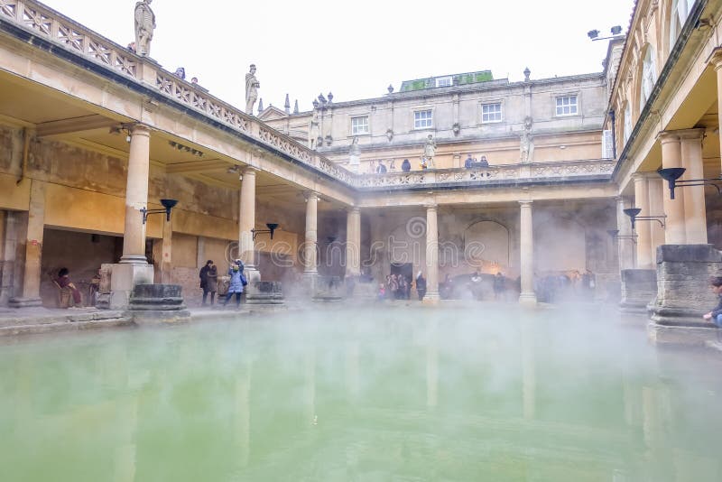 Roman Baths no Reino Unido imagem de stock royalty free Roman Baths no Reino Unido imagem de stock royalty free
