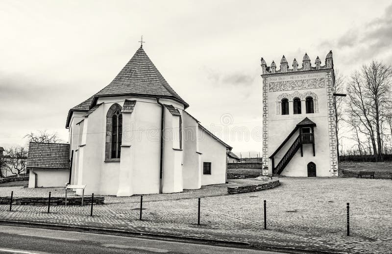 Roman catholic church of St. Anna with renaissance bell tower, S