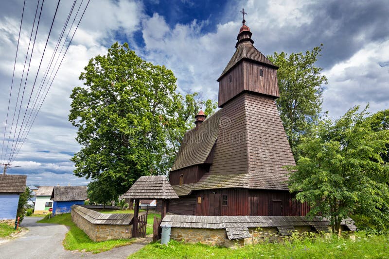 Drevený kostol v Hervartove