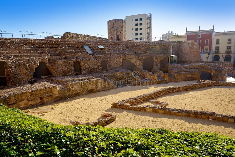 Roman Circus in Tarragona of Catalonia Stock Photo Image of cataluna