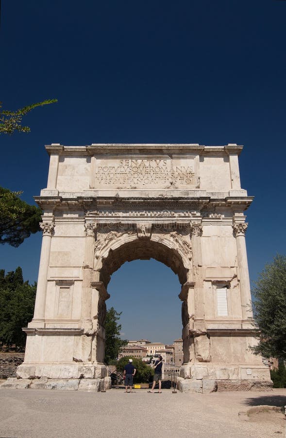 Roman Forum. Arch of Titus