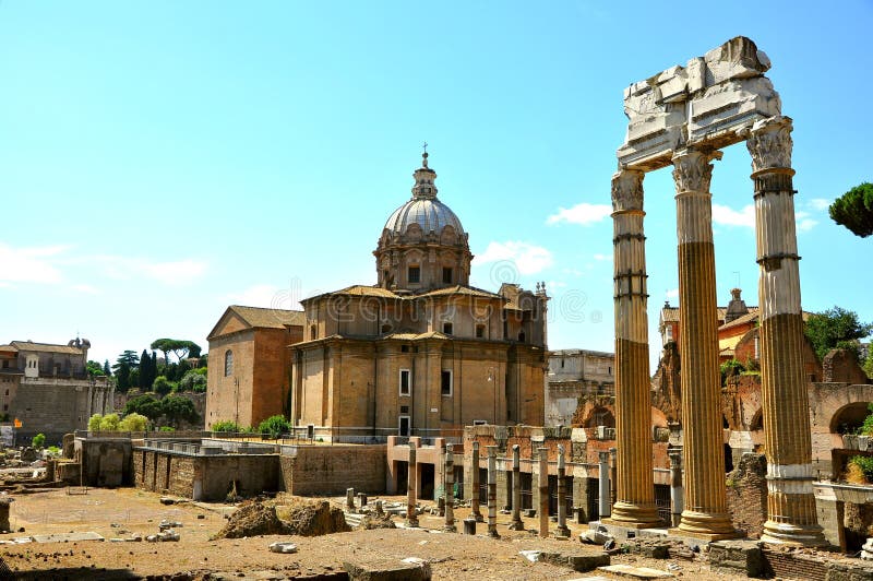 The Roman Forum, Foro Romano, Rome, Italy