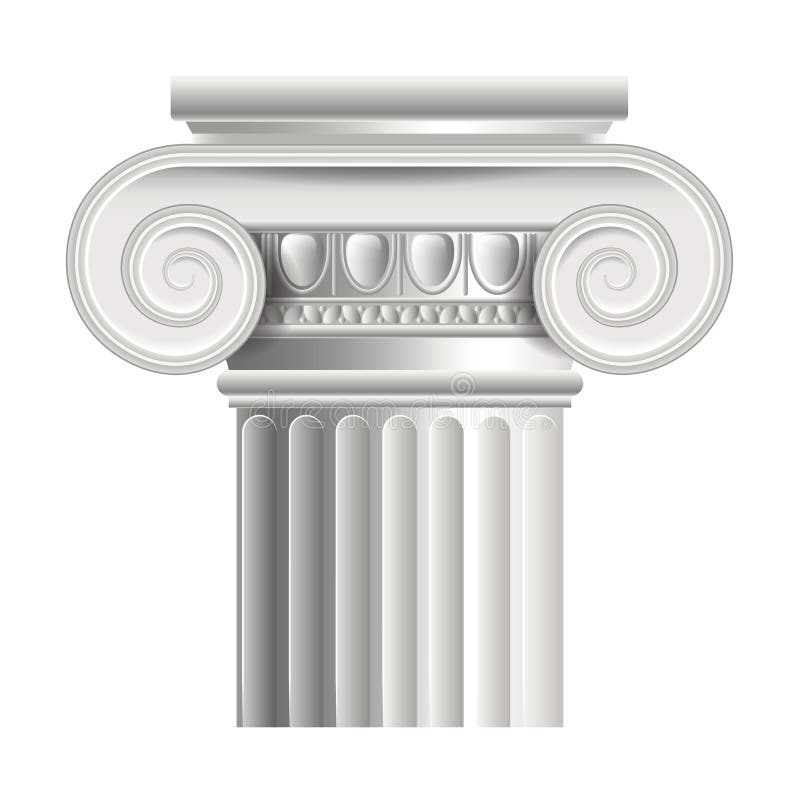 Roman or greek column vector illustration vector illustration