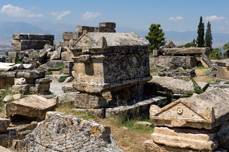 Roman grekisk necropolis