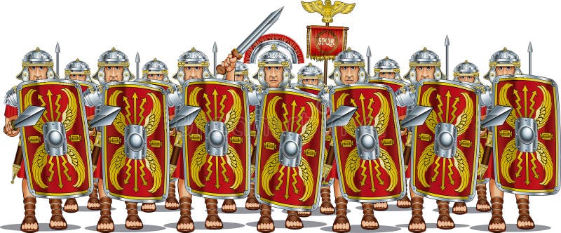 roman war clipart