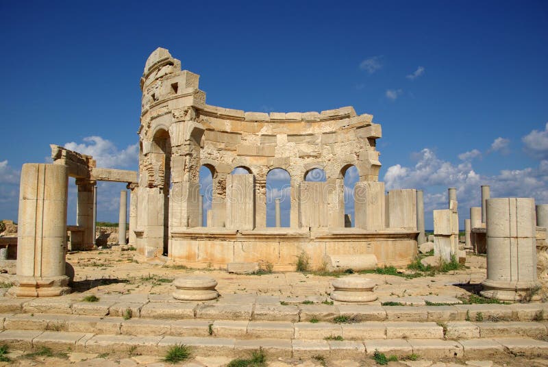 Roman market, Libya