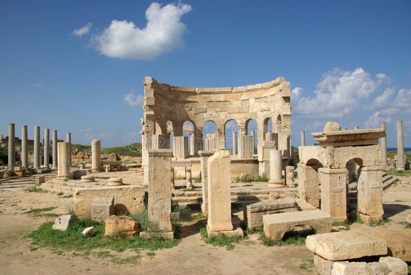 Roman market, Libya