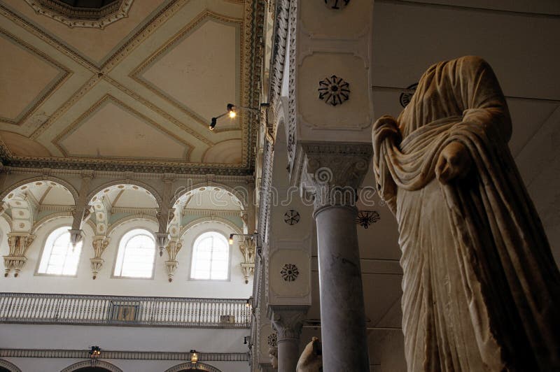 Roman statues in museum in downtown Tunis- Tunisia. Roman statues in museum in downtown Tunis- Tunisia.